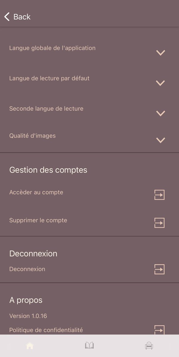 「初期言語はフランス語になっていますので、アカウントを作りログインしたあと、右上の」|まよないのイラスト