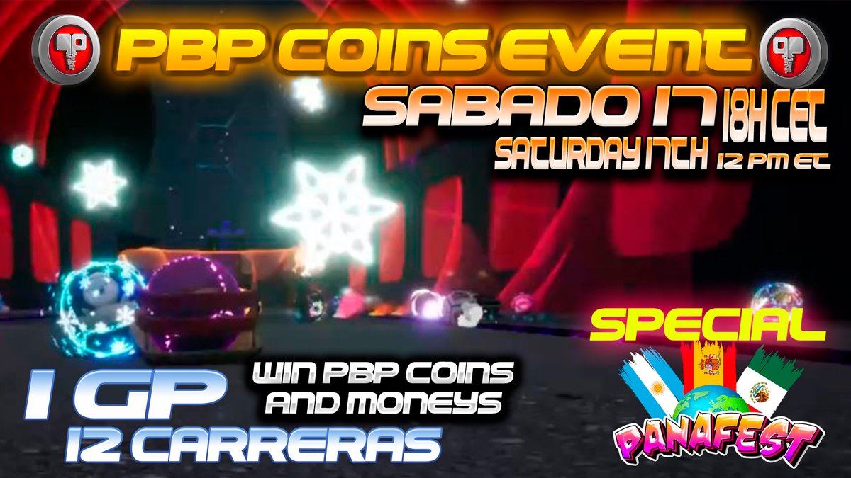 musan_david's tweet photo. Esta semana el evento será especial, ya que será dentro del PANAFEST!!
This week a Special Event!! Win #pbpcoins and money playing. Come to join!!
50 LIKES HERE + 50 LIKES TIK TOK + 50 MARBLES= 200 PBPCOINS and 30 TOURNAMENT COINS
#MarblesOnStream
https://t.co/MpShjmW6IT https://t.co/OFQ5VbUj6f