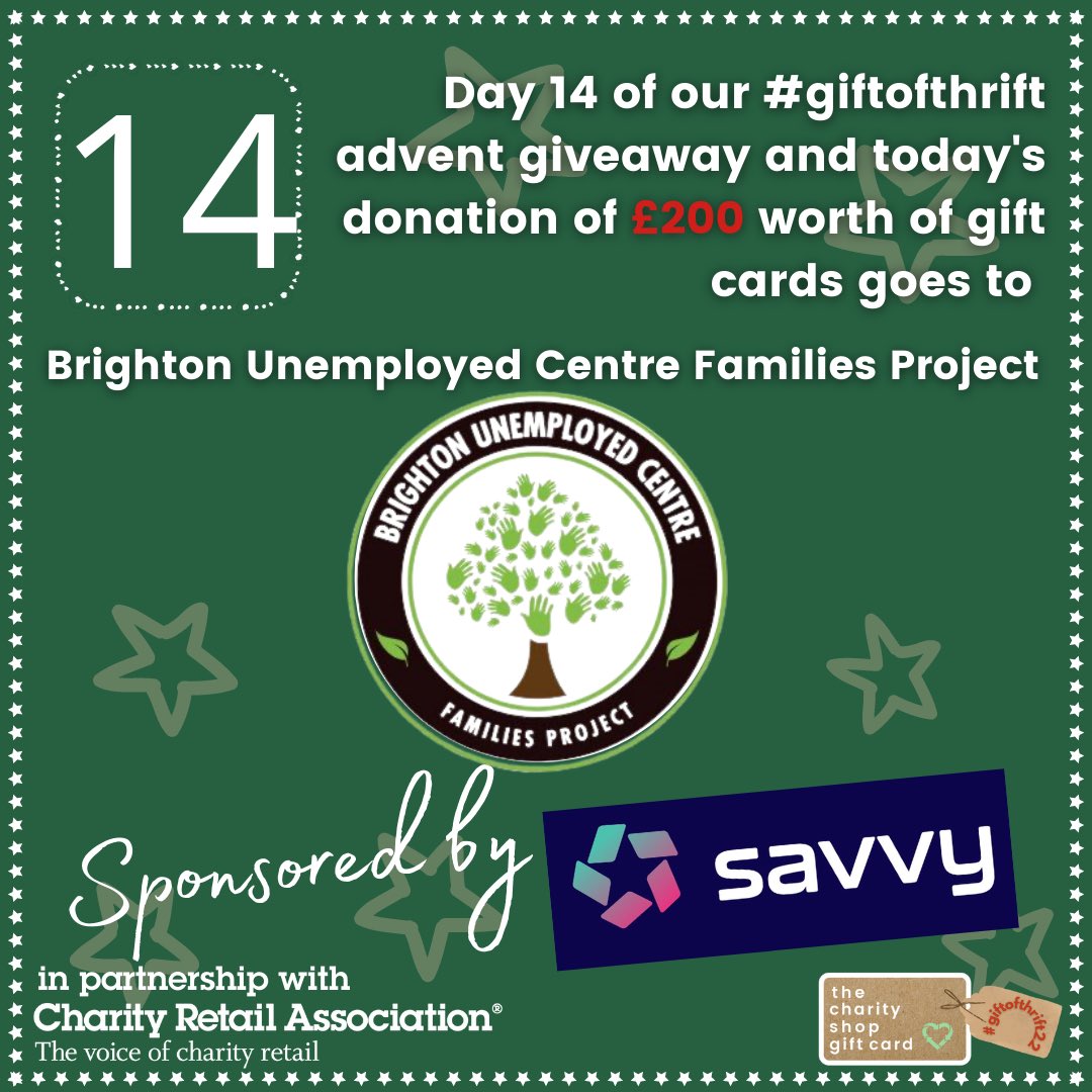 Today's donation of gift cards goes to <a href="/bucfp_info/">BUCFP</a> who provide practical support, education, advice &amp; much more to those in poverty, poor living conditions, benefit claimants, the unwaged, pensioners, families &amp; those on low incomes &amp; suffering social exclusion and poor wellbeing