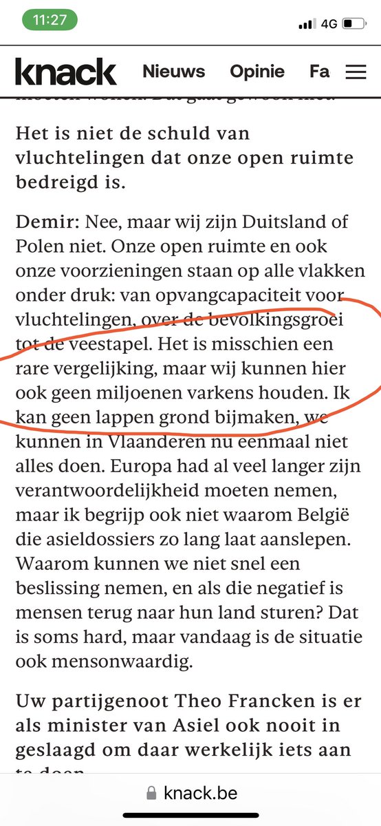 Dit is geen rare vergelijking dit is gewoon walgelijk.