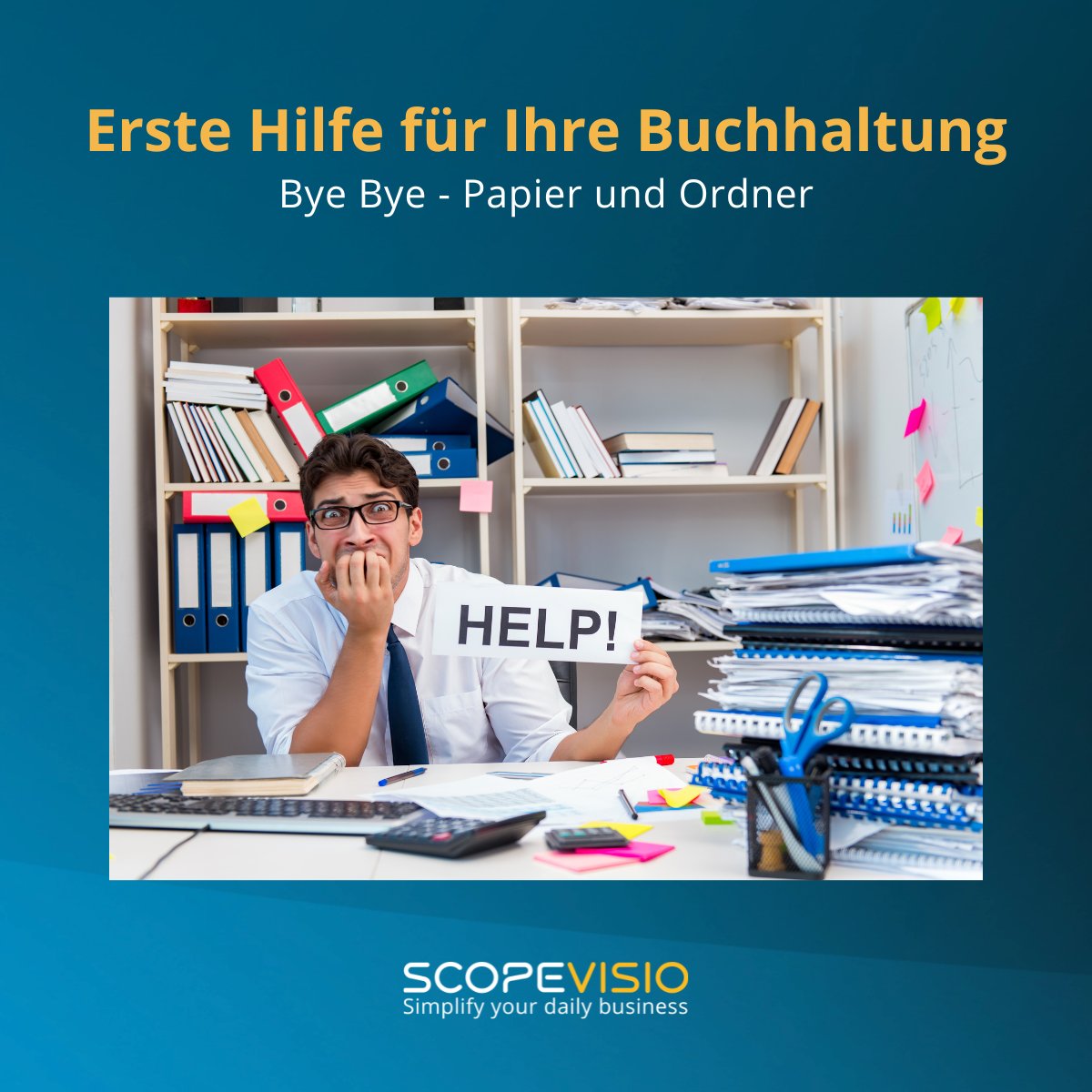 ⏳Kennen Sie die 5 zeitintensivsten Aufgaben in der #Buchhaltung?
In unserem Blogartikel erfahren Sie nicht nur, welche diese sind. Sie erkennen auch, wie sie diese mit Hilfe von Buchhaltungssoftware automatisieren können.
Alles über moderne Buchhaltung:
👉hubs.li/Q01vLKLs0
