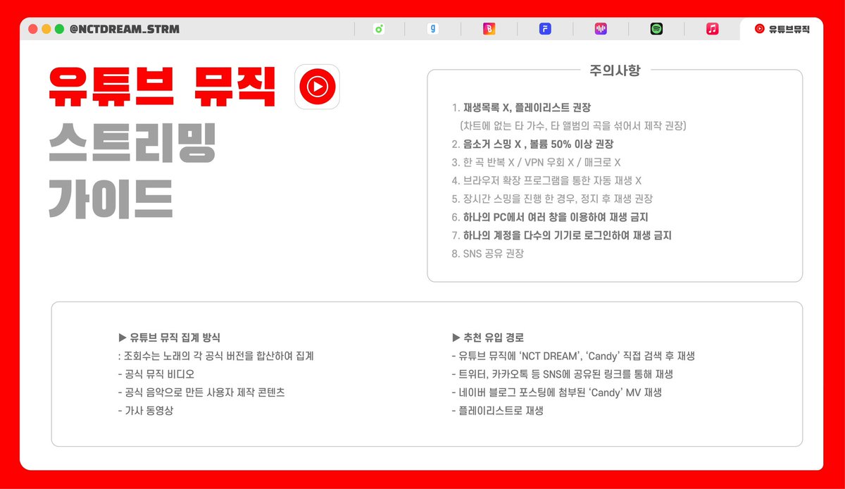 60+ ㅇ 유튜브 34 NCT DREAM 스트리밍 on X: