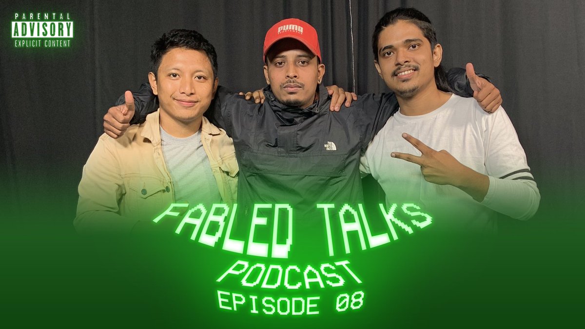 FabledTalks's tweet photo. "Life isn't about finding yourself. Life is about creating yourself" - George Bernard Shaw
🎤Episode 8 is out now with #rapper, #producer and lyricist @memo_sarkar! Click here: https://t.co/27IzUHx3af
#fabledtalks #podcast #memo #memosarkar #rollcameraaction #ganga https://t.co/R8YxYVU6n0