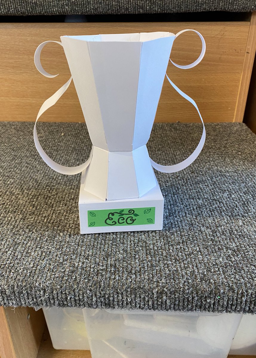 Pear Class are very proud to have won the most eco friendly class award!