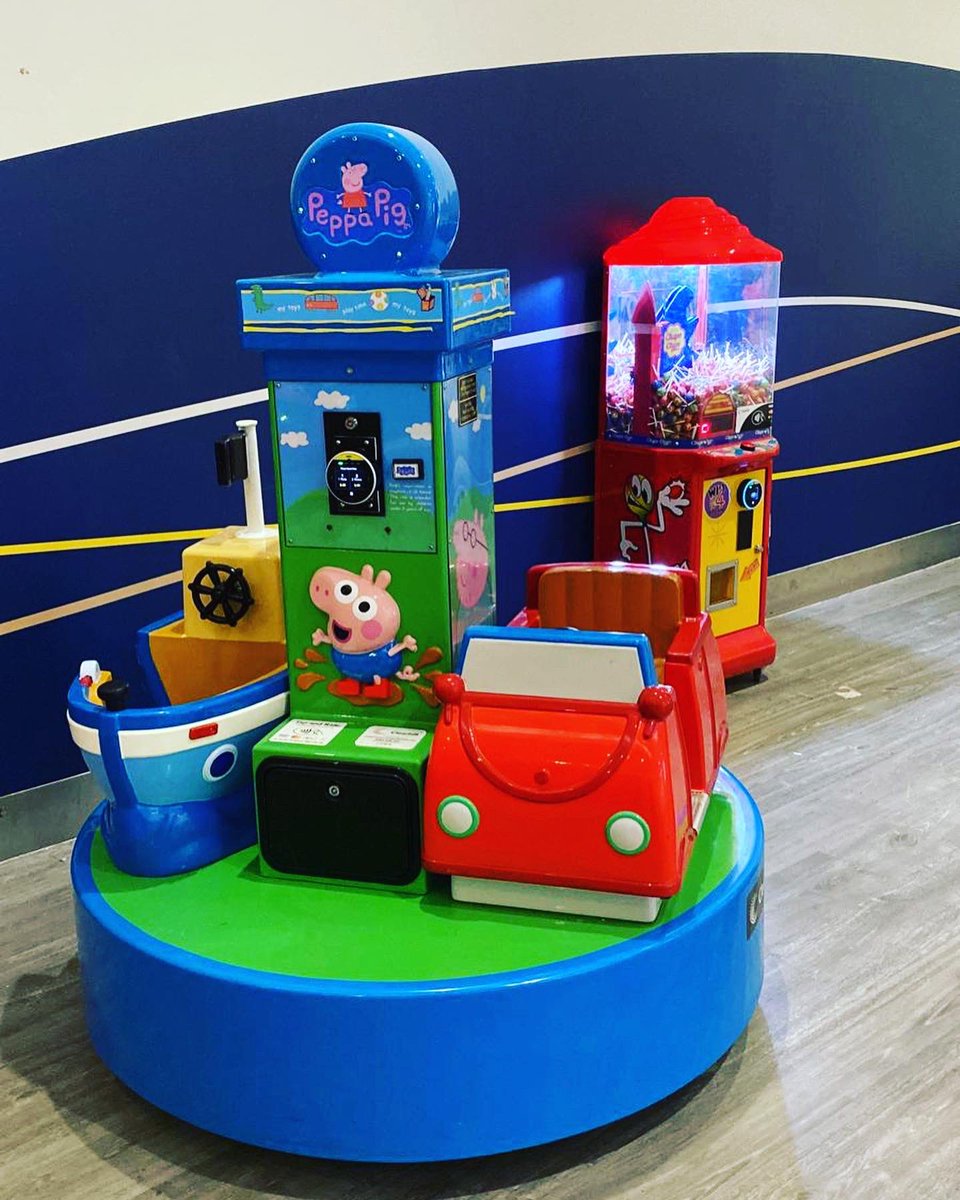 Shop_Sailmakers's tweet photo. Thanks to @clearhillgroup for the delivery of our new rides and Chupa Chups grabber.
These are located near the toilets so make sure you don’t miss them when you’re in the centre.
#newrides #sailmakers #ipswich #childrenfun #chupachups #peppapig https://t.co/yUlQlHcNzG
