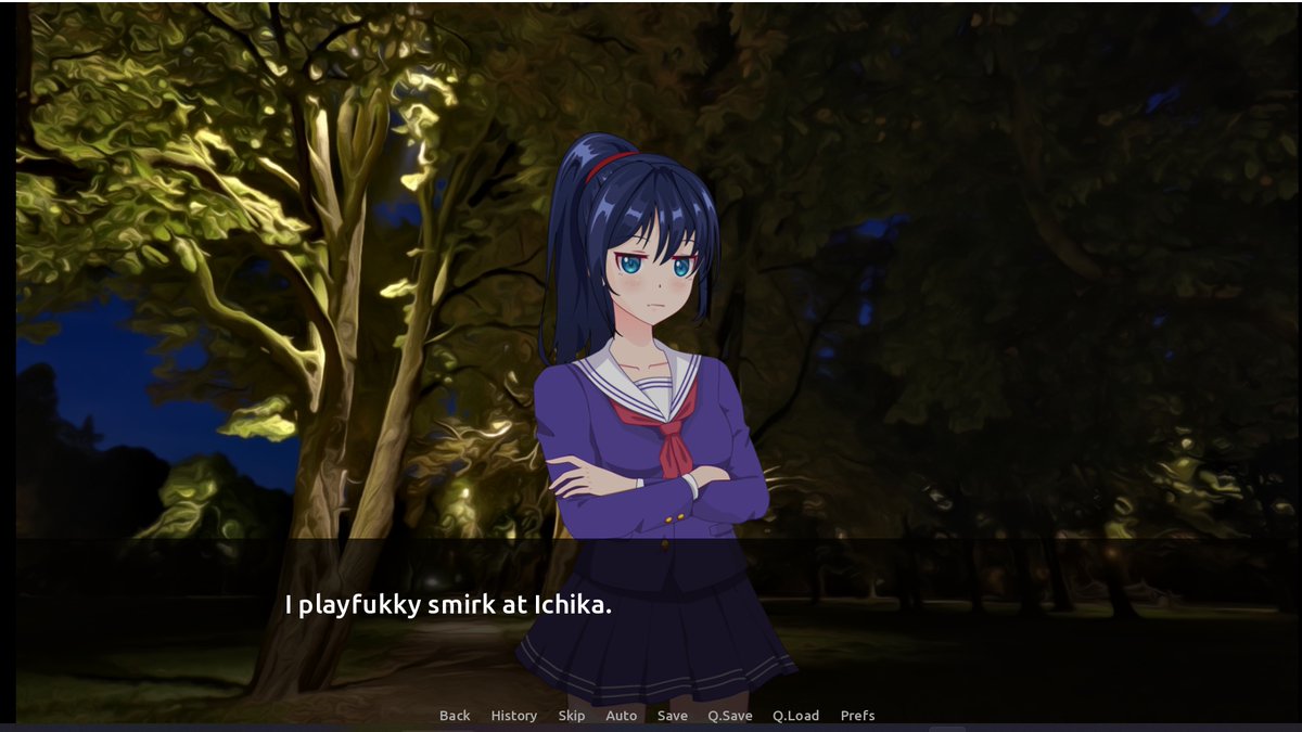 game_reckless's tweet image. Oops... 😂 Not sure how that happened. 

#vndev #gamedev #indiedev #indiegame #visualnovel #vnlink