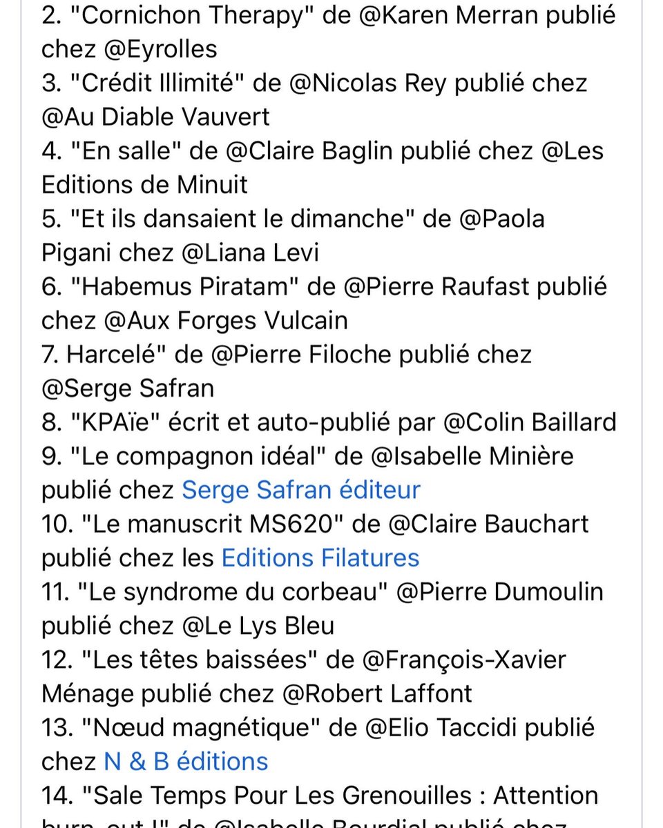 Immense joie! #lemanuscritMS620 est sélectionné pour Le Prix du Roman de l’Entreprise et du Travail! 🥳📖🤞 <a href="/Technologia_Gr/">Groupe Technologia</a> <a href="/alibieditions/">Alibi Éditions</a> <a href="/EditionsDargaud/">Editions Dargaud</a> #filatures