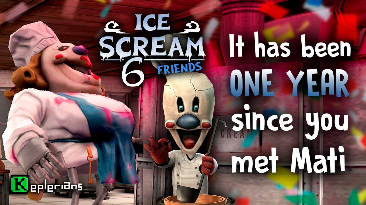 Keplerians on X: #IceScreamUnited is NOW AVAILABLE! 🚨 Play #IceScream  online with your friends and escape from the evil Rod's factory once and  for all! 🍦 What are you waiting for? Get
