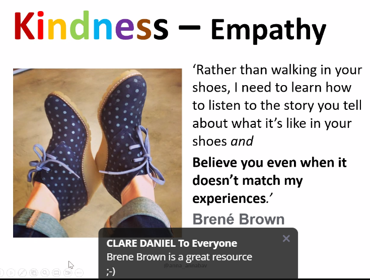 lgoodbu's tweet photo. At the @C4CHEd conference hearing about civility and kindness from @anna_annabav with great quotes and thoughts on where is your influence ? @BreneBrown @AngelouQuotes lots to think about #PlymCompassion22 https://t.co/pSqByIBQe2