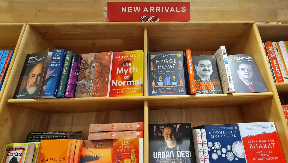 Satyarth Nayak (@satyarthnayak) on Twitter photo Copies of 'MAHAGATHA - 100 TALES FROM PURANAS' on front display at Delhi's favourite <a href="/Ombookshops/">Om Book Shop</a> for mythology lovers! <a href="/HarperCollinsIN/">HarperCollins</a> Copies of 'MAHAGATHA - 100 TALES FROM PURANAS' on front display at Delhi's favourite <a href="/Ombookshops/">Om Book Shop</a> for mythology lovers! <a href="/HarperCollinsIN/">HarperCollins</a>