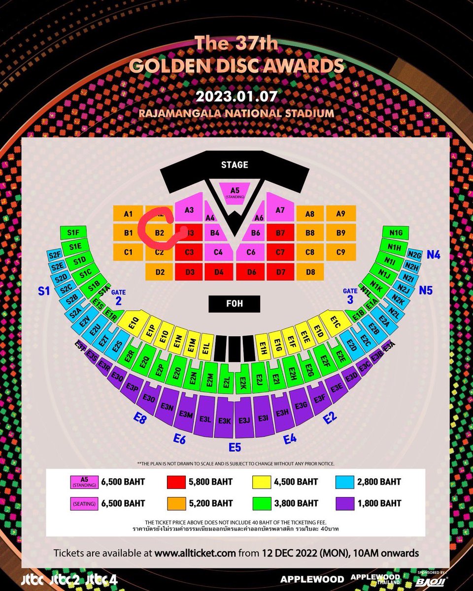 Sugarps26's tweet photo. ปล่อยบัตรโซน B2 ค่ะ 
แถว B ที่นั่ง B14,B15 2ใบติด 
✨ลดราคา เหลือ 10,200 บาท
สามารถนัดรับได้ BTSลาดพร้าว หรือถ้าเซ็นทรัลลาดพร้าว
สนใจทักเดมสอบถามได้เลย��ะคะ #GDAinBKK https://t.co/lNfse5inT4