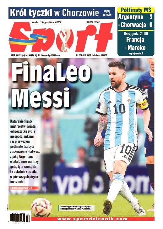 Todo lo que pueda escribír sobre #Messi lo resumen los medios internacionales. Vamos Argentina 🇦🇷⚽!! #Argentina en una nueva final del mundo #QatarWorldCup2022