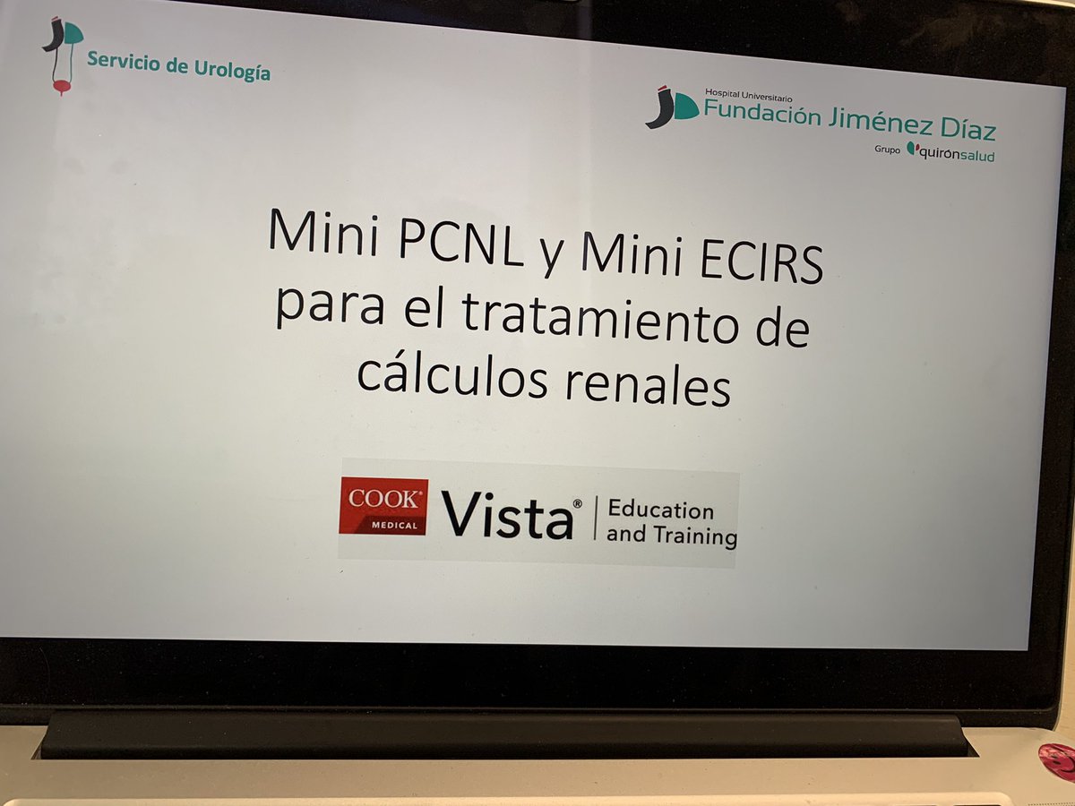 Gonzalo Bueno (@gonzalbueno) on Twitter photo Hoy retomamos nuestra actividad docente en #ECIRS de la mano de <a href="/cookuro/">Tatsu Yama</a> Encantados de seguir promoviendo la #Endourología Hoy retomamos nuestra actividad docente en #ECIRS de la mano de <a href="/cookuro/">Tatsu Yama</a> Encantados de seguir promoviendo la #Endourología
