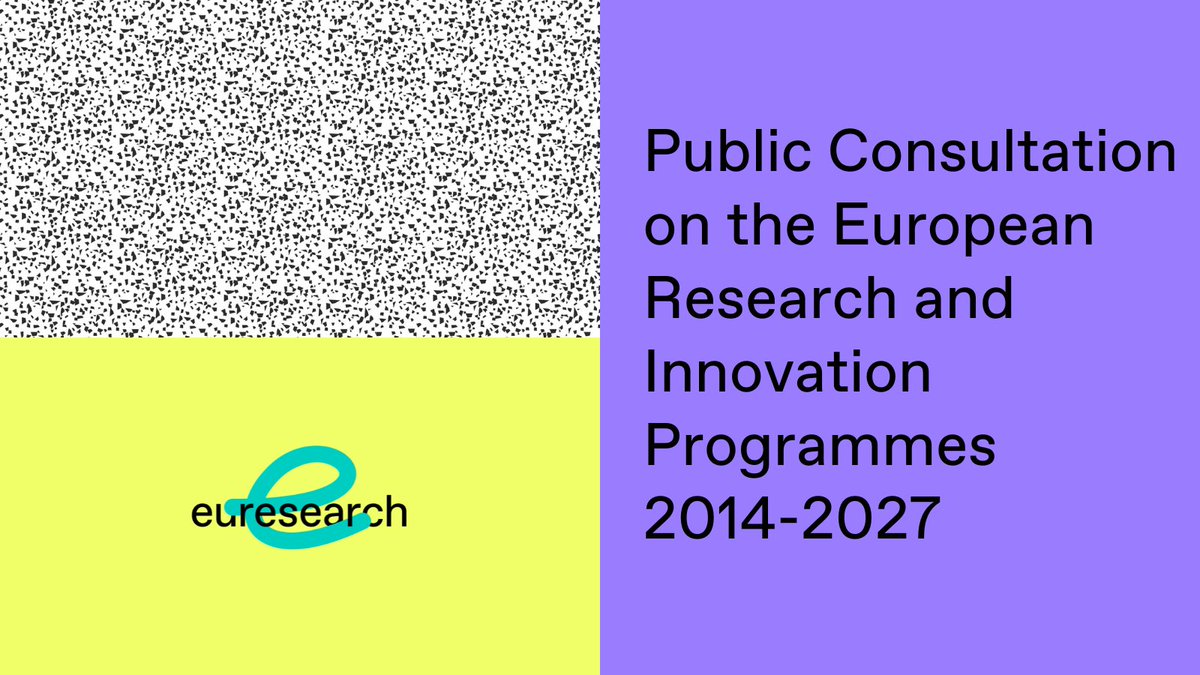 The European Commission has launched its public consultation on the past, present and future of EU research and innovation programmes 2014-2027. The consultation is open until 23 February 2023. bit.ly/3VHIC3D #HorizonEU #SwissEU4Innovation #SwissEU4Research