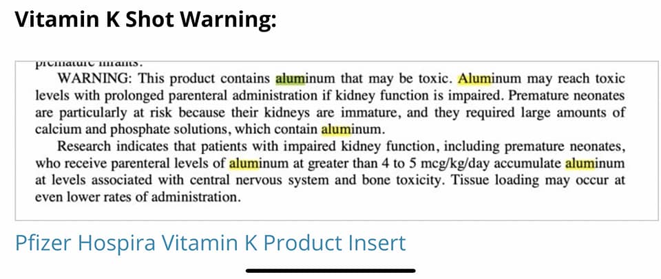 Jenny Wood 🌸 on Twitter: quot NSWHealth And if you think the neonate Vit K