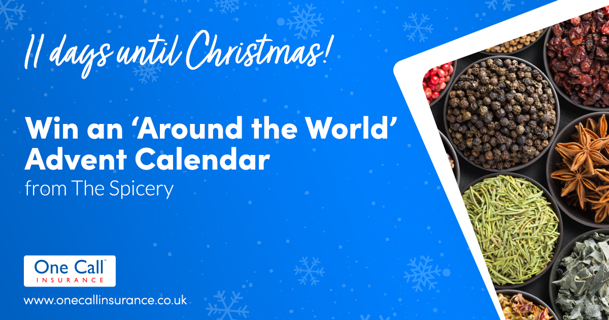 11 days until #Christmas! Our annual Christmas countdown prize giveaway is running on our Facebook page - head over there to get involved! Thanks to @the_spicery for today's gift of an 'Around the World' #adventcalendar 😋 enter here: bit.ly/3V0yYIe 🎄🎁