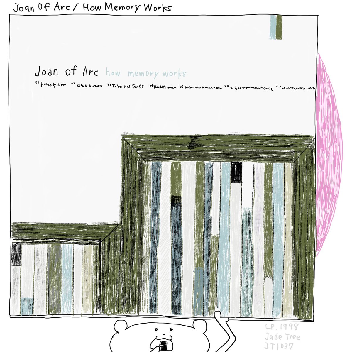 nssgraphica's tweet photo. まいにちレコード504
Joan Of Arc / How Memory Works

#まいにちレコード #レコード #エモ #illustration #joanofarc #jadetree #emo #postrock #indierock #indie #rock #posthardcore #everydayrecords #vinylcollection #vinyl #record https://t.co/nbbSytICjs