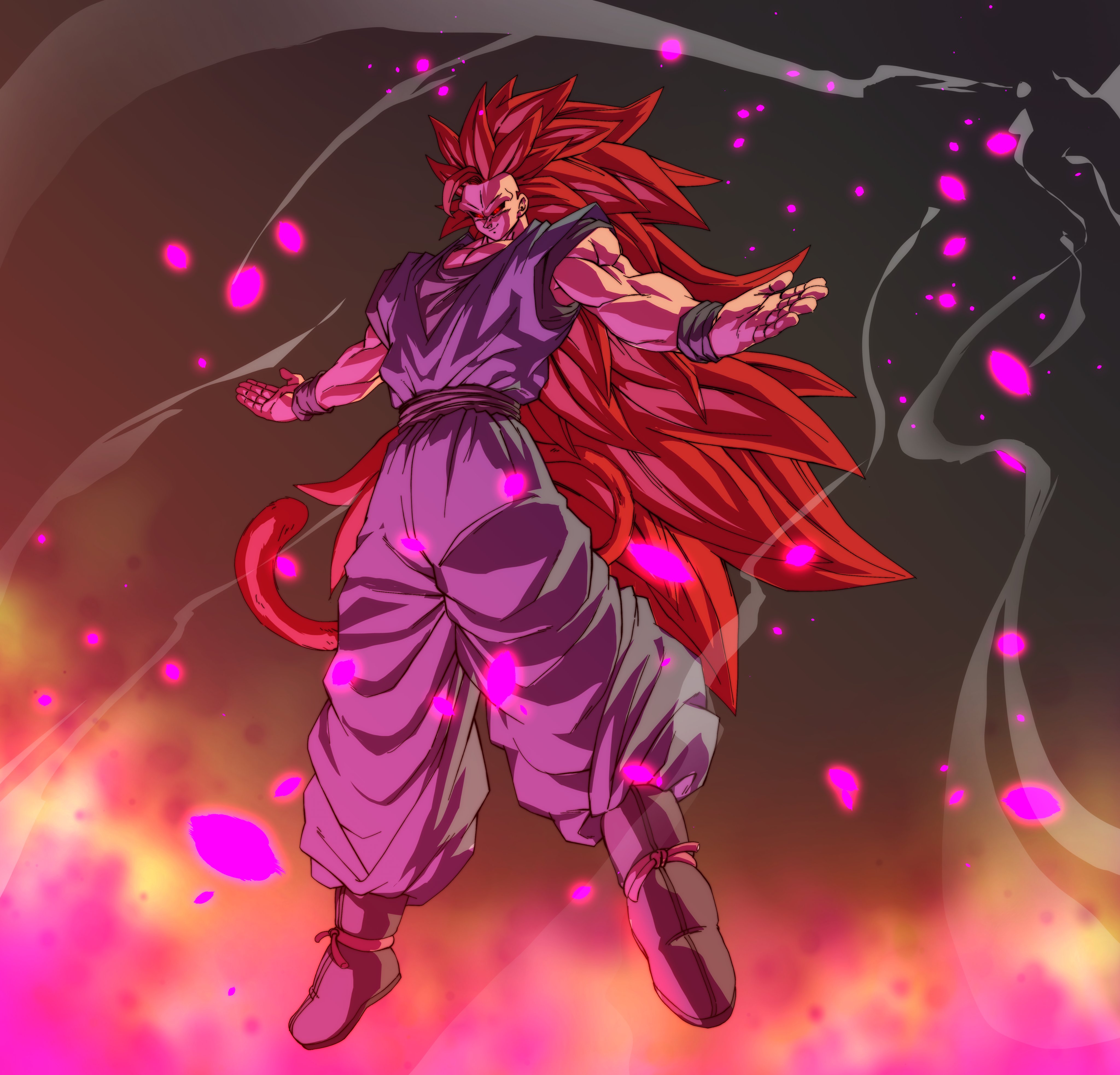 Nachairo on Twitter: "Daily Goku form #9: Super Saiyan 8  https://t.co/fvYP9V4Ho7" / Twitter