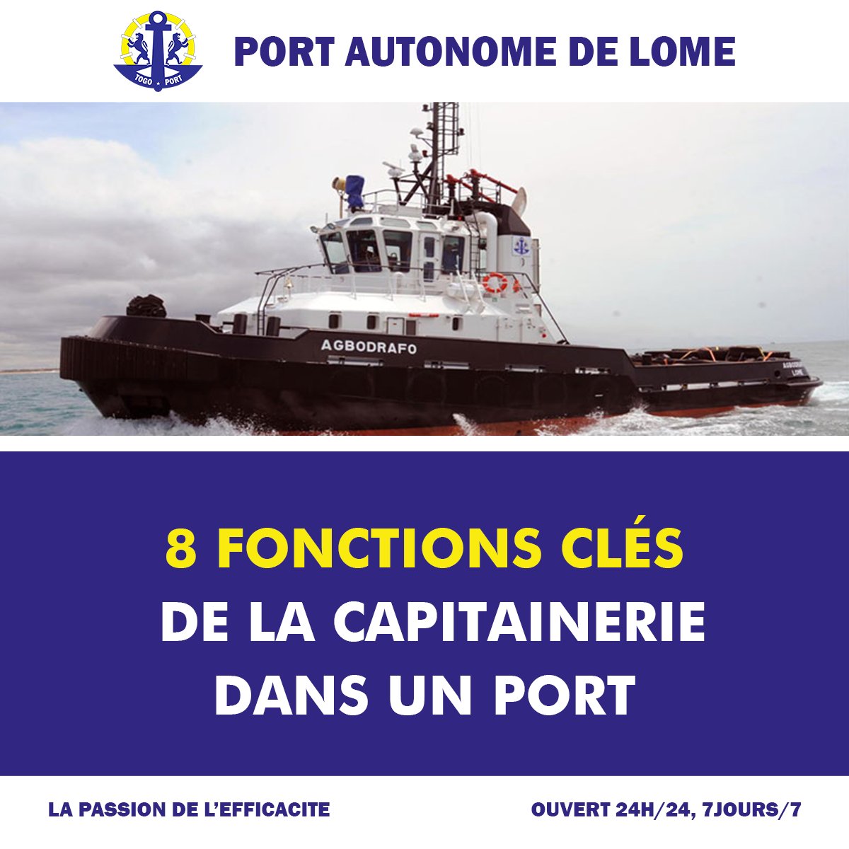 portdelome's tweet photo. #Thread
Découvrez 8️⃣ fonctions clés de la capitainerie dans un Port ⚓
En savoir plus sur la #capitainerie d'un #Port ?
👉🏾 Cliquez ici : https://t.co/mHVbSDLnuc
#shipping #maritime #containers #Security
@MaritimeTg @DamTogo @maritimafrica
1/9 https://t.co/AmnRlCrsUx