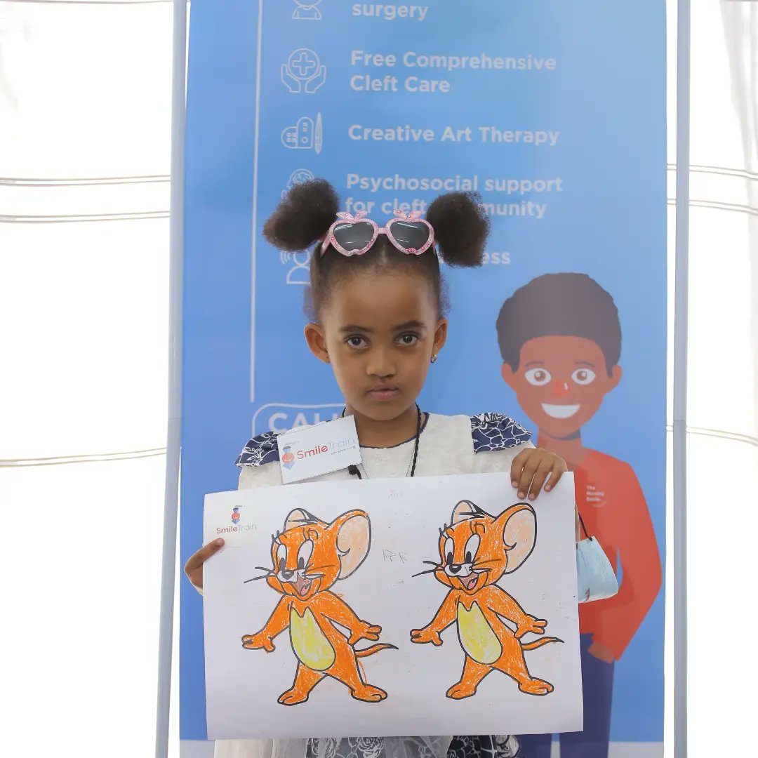 TheMovingSmile's tweet photo. Beautiful throwback pictures to our art - basesd therapy session
.
.
.
.
.
#Cleftcommunity #Cleft #sunekoethiopia https://t.co/TCFcG0V7Im