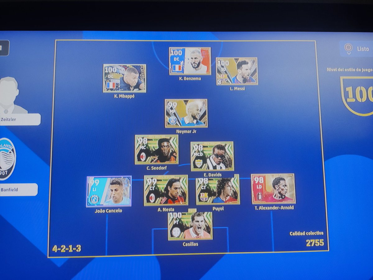 A más de uno se le está yendo de las manos el tema de las cajas.
Cada día tengo más claro que mi equipo seguirá valiendo 0€.
Konami 🤮🤮