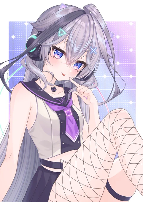 skebリクエスト納品しました!ネムリメチャロちゃんを描かせて頂きました #skeb #comission #ねむらーと #ネムリメチャロ 