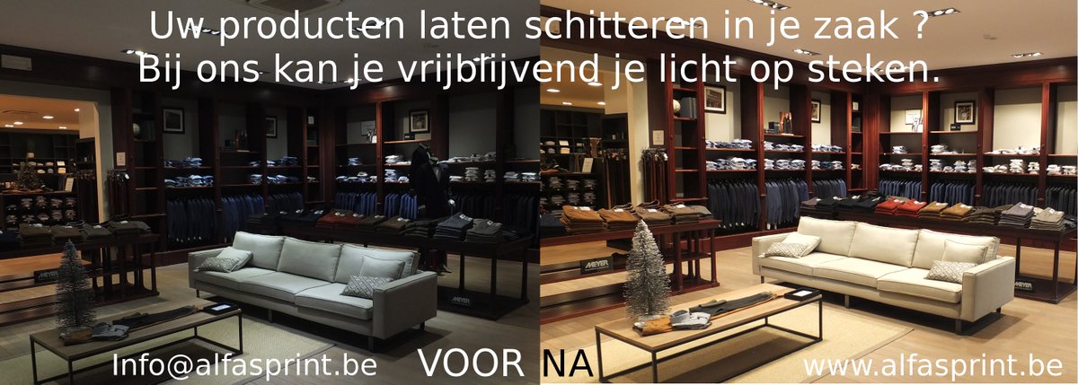 Veel verlichting is ondermaats, zelfs recente LED verlichting. Het kan zuiniger en beter, vraag vrijblijvend een voorstel.