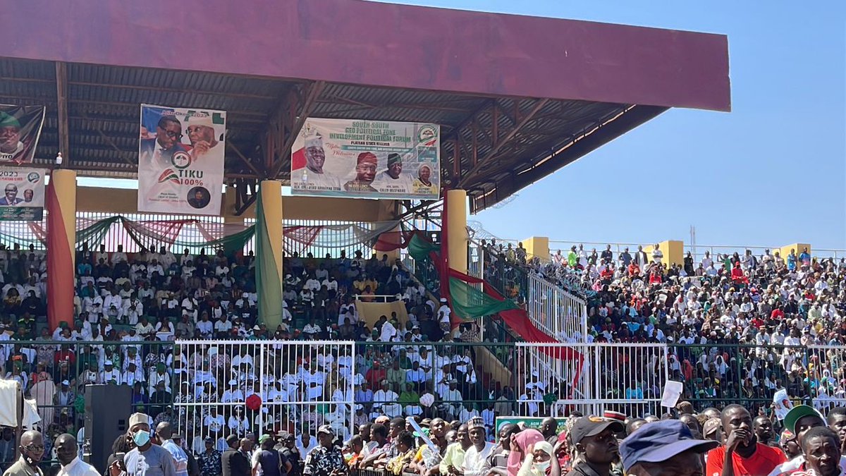 BellaJonathan15's tweet photo. Plateau has always voted PDP at Presidential election. 2023 will not be an exception.
Atiku is coming
#AtikuInJos
#RecoverPlateau https://t.co/i1KZMZd8JD