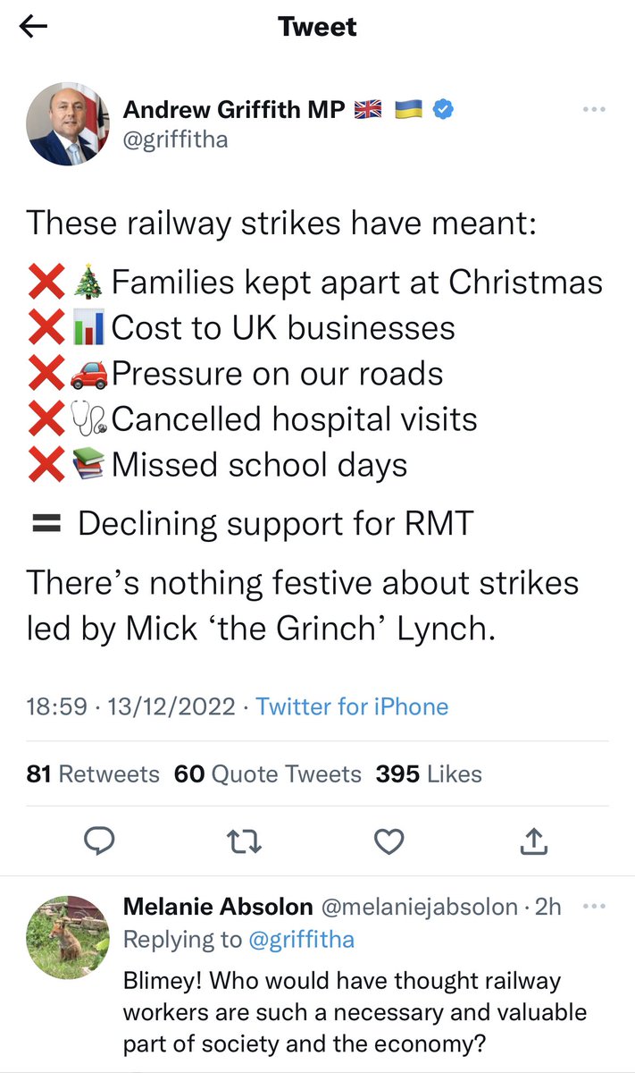 AGirlCalledKate's tweet photo. Looks like @griffitha has totally misread the room with his latest tweet and he’s left comments enabled. You know what to do Twitter! https://t.co/z6HPxijOZ1