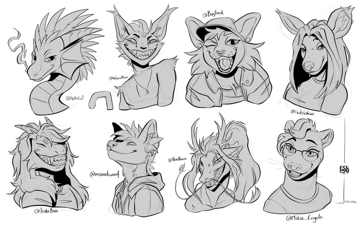 fosloart's tweet image. It’s been 2 years since I’ve done these last time!!!

What do you guys say… quick bust requests time?

gimme ref (sfw preferably) in replies 🫵😳 
I’ll pick some to draw later today!