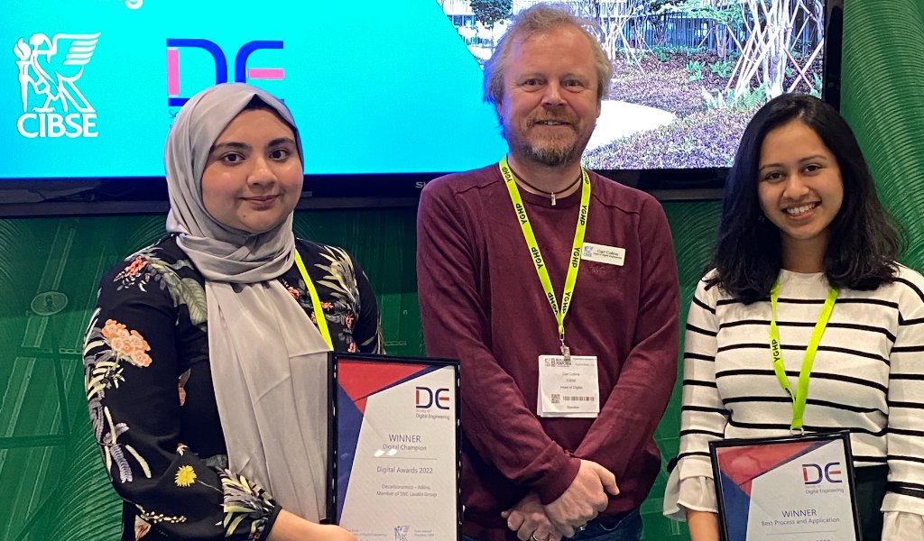 atkinsrealis's tweet photo. Congrats to our #Decarbonomics team for 2 awards from Society of Digital Engineers - Best Process and its Application and the Digital Champion.
A great way to end a busy year for the team!
For more information about Decarbonomics, go to: https://t.co/hQLbPKJfEU https://t.co/WrMbsKCkB2