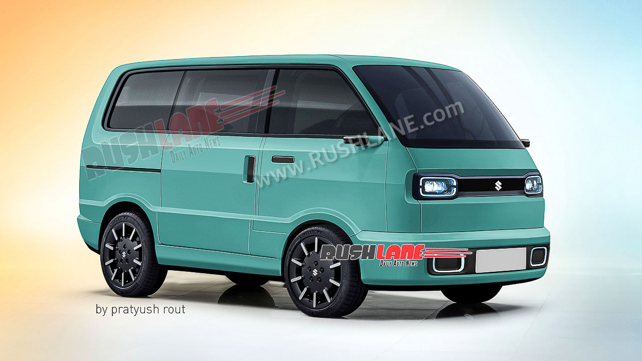 RushLane auf X Maruti Omni Electric MPV Render Yayy or nayy https t DDFqQhZBIa X