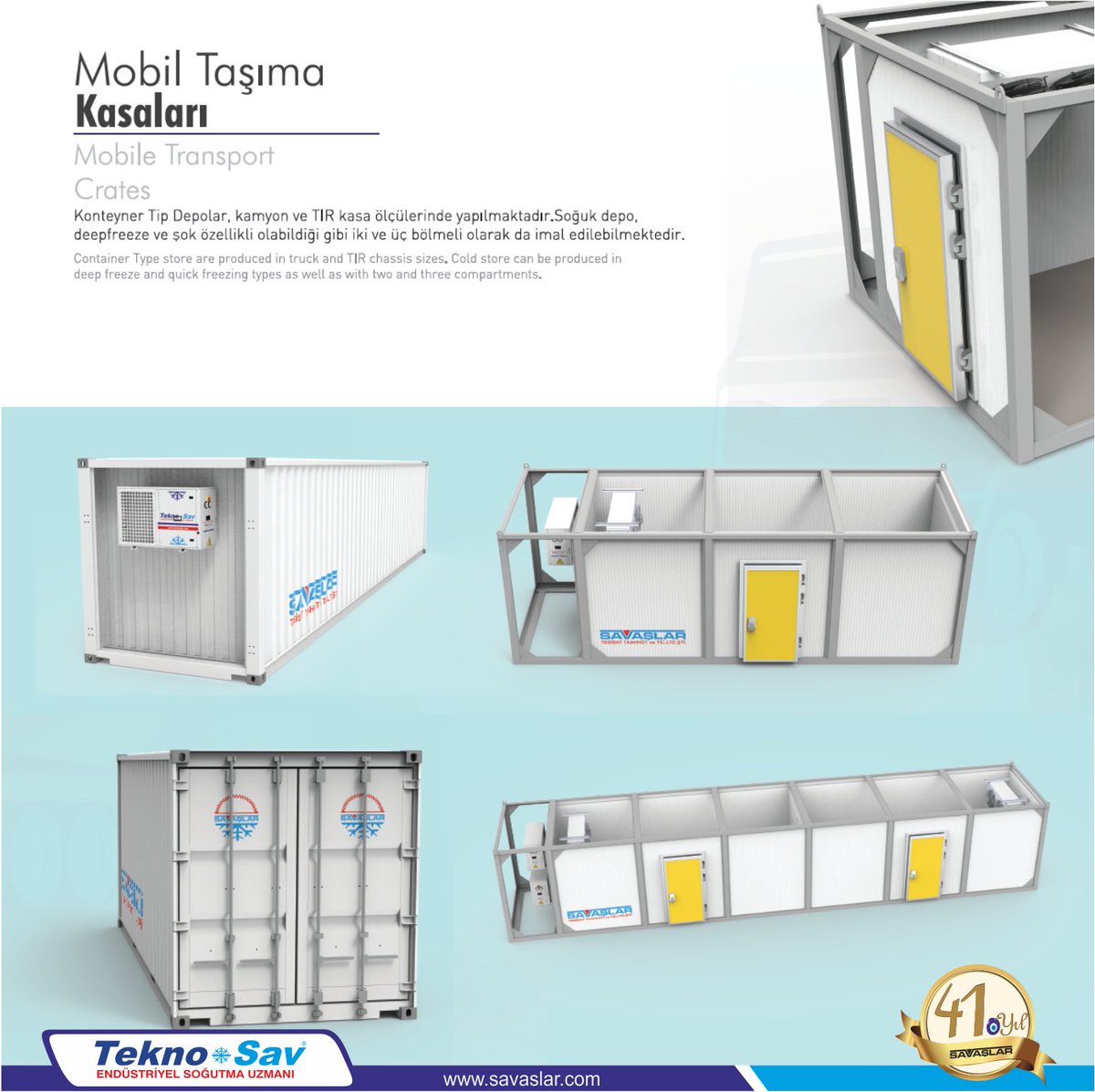 teknosav's tweet photo. Mobil Taşıma ve Depolama Çözümlerimiz İle Hizmetinizdeyiz...
#SoğukHavaDeposu #SoğukOda #PoliüretanPanel #SoğukOdaPaneli #SoğukDepoKapısı #SoğukDepoCihazı #frigokasa #frigoarac #chiller #FrigorifikAraçKasası #ColdStorageDevices #PolyurethanePanels https://t.co/rkG09LqCzL https://t.co/dour8H6hYk