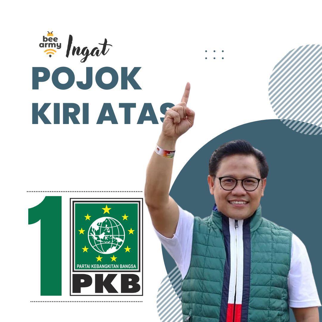 Yookkk, simpel kan gaes.. Ingat² pojok kiri atas aja..
#PKBNo1
#GusMuhaimin