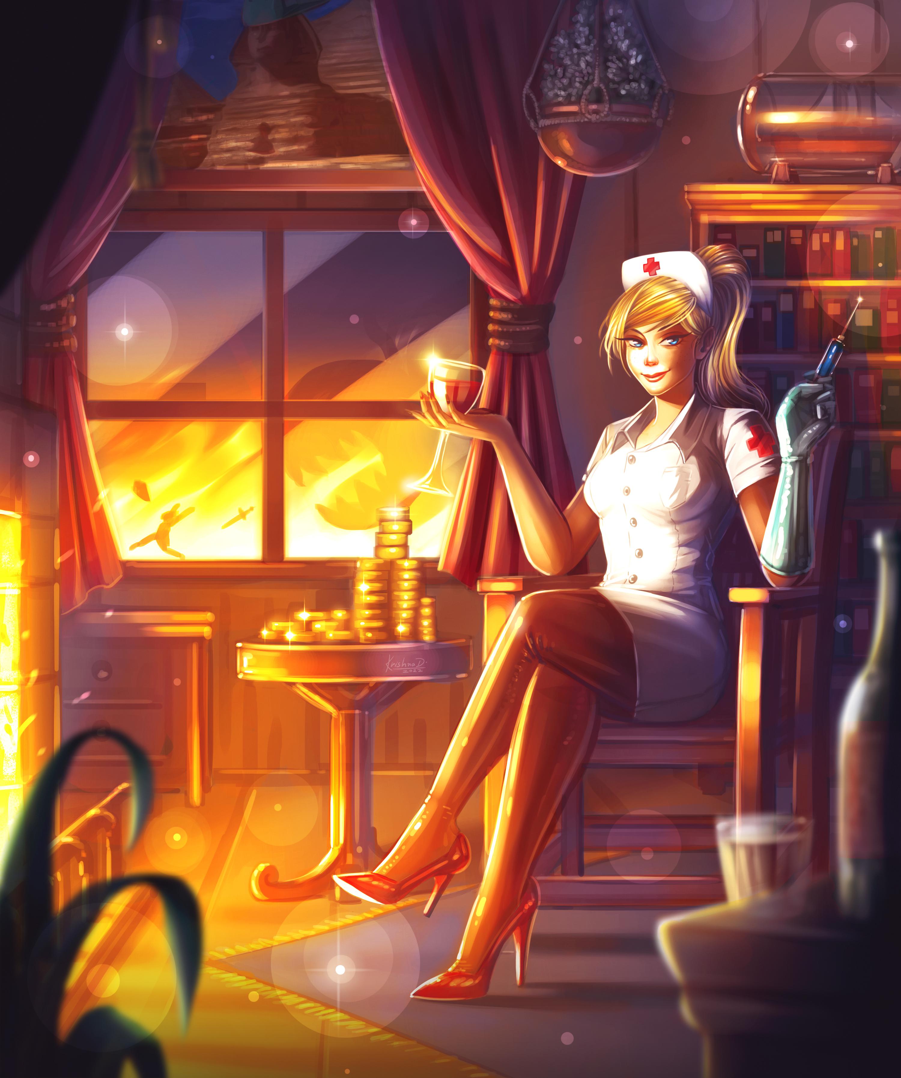 r/Terraria 🌳 on X: "Terraria Npcs #3: Nurse (Guess this is a monthly art  series now lol. Hope you all like how i drew her :) https://t.co/RJFiKP35CR  https://t.co/h4S1fuwvHx" / X