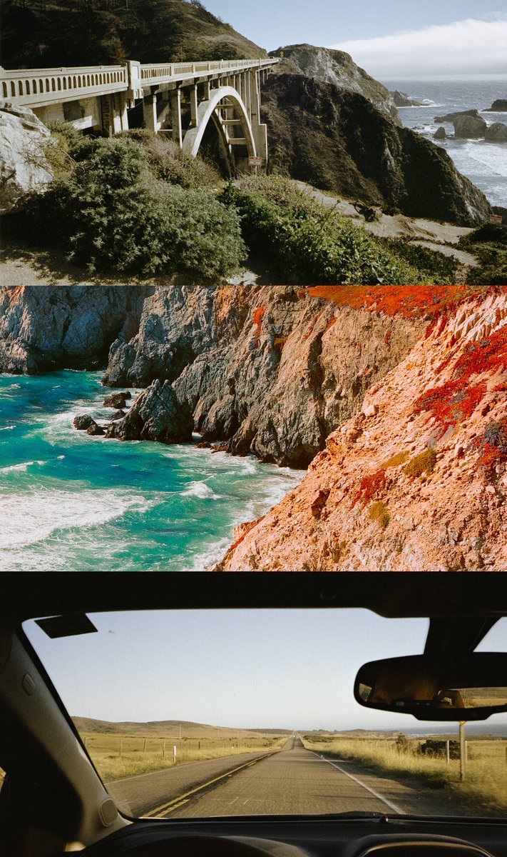 takeuchifilm's tweet photo. Big Sur on film (open to see more) https://t.co/KmFta8QIDM