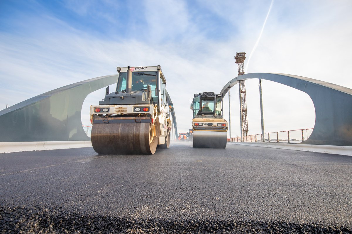 GrandReims's tweet photo. Nouveau pont de #Witry : entrée en service imminente ! Rendez-vous le jeudi 22 décembre en fin de journée pour circuler sur le nouveau #PontdeWitry ! => Infos : https://t.co/5JcNDndz4Y #Reims https://t.co/6BOcejDUtj