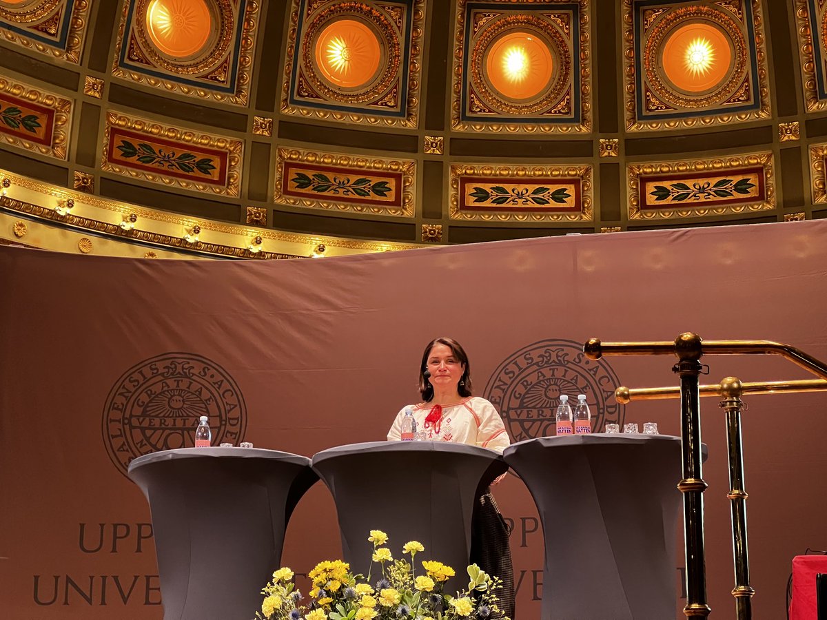 Ashok Swain on Twitter "Nobel Lecture 2022 Nobel Peace Laureates at Uppsala University"