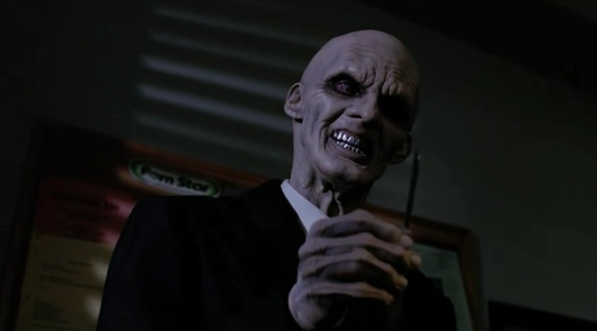 slayerfestx98's tweet image. Today in Buffy history, The terriyfing Gentlemen came to town to steal voices and (literal) hearts, Willow met our beloved Tara for the first time, Giles drew a stick figure of Buffy, Riley found out Buffy was the Slayer, and the iconic season 4 episode "Hush" aired