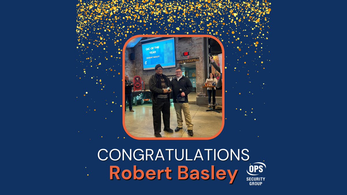 OPSProtect's tweet photo. Congratulations to our Lead Officer of the Year in the Greater Philadelphia region, Robert Basley! Thank you for all of your continuous hard work. We are happy to have you on the team. https://t.co/uPq2bsPADw