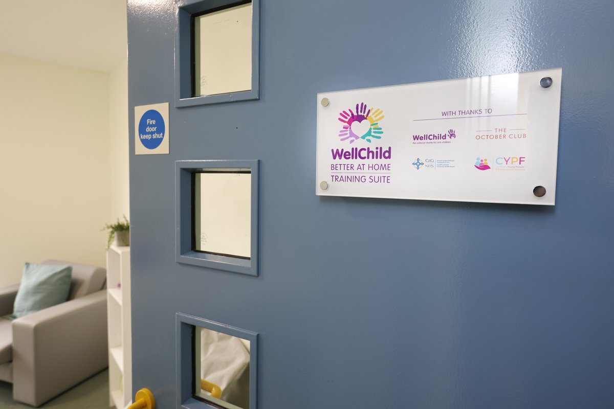 A new WellChild Better at Home Training Suite, supported by WellChild Nurse Laura, opened in Cardiff this week (<a href="/CV_UHB/">Cardiff and Vale University Health Board</a>). This training suite was made possible thanks to a grant from <a href="/theoctoberclub/">The October Club</a>.

Read more here: wellchild.org.uk/cardiff-better…