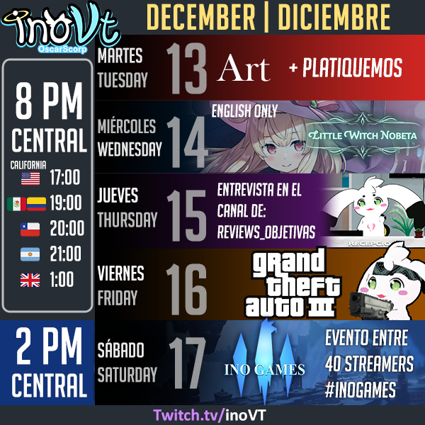 OscarScorp's tweet photo. ¡El sábado son los #inogames 3!
Aún puedes registrarte: https://t.co/BcgNWGqvoM https://t.co/6nxjLhLZZ4