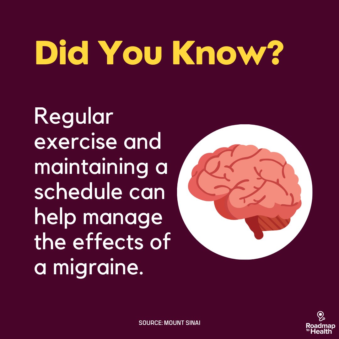 R2H_NY's tweet photo. While there may not be a cure for #migraines, it's good to know how they're caused and if you can prevent them. Tap the link from @MountSinaiNYC to learn more. If you are experiencing symptoms, please consult your doctor. https://t.co/30NdCV6YMg 
#headaches https://t.co/S2QaJgqyhh