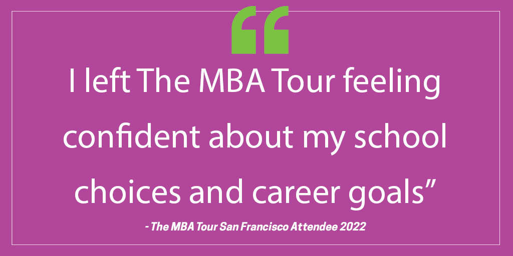 Attending a GMAC Tours event can help you learn more about programs at many different schools and how they fit into your personal goals 🏆 Check out our event calendar to find an event near you: bit.ly/3BnA8H0