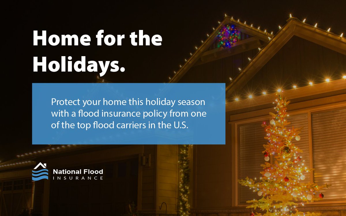 National_Flood's tweet photo. Protect your home this holiday season with a customized flood insurance policy from National Flood Insurance. Request a quote today at https://t.co/PWgE25SG4e

#holidays #winter #flooding #floodinsurance #insurance https://t.co/RhOIzXRqkB