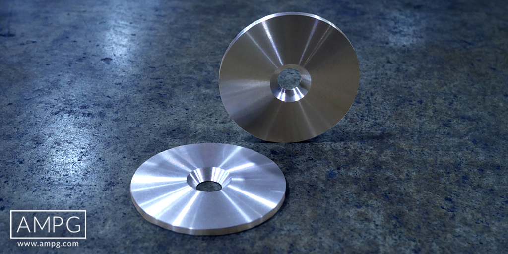 AMPG_USA's tweet photo. A #CountersunkWasher is also known as a finishing washer or a #DressWasher. AMPG #FastenerWashers are machined to be sturdier, offer a larger OD, and provide greater bearing surface than stamped countersunk washers. https://t.co/8SVc07fLiY