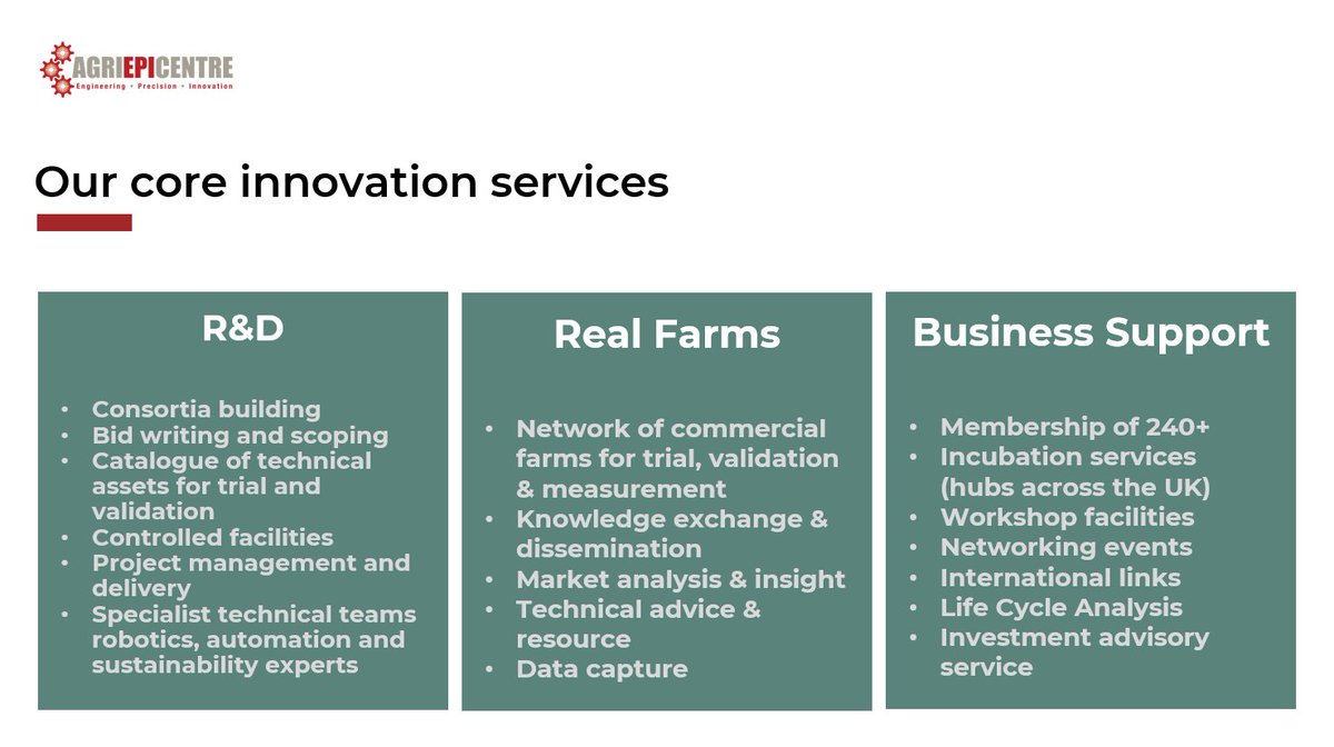 It's great to see so many #funding opportunities for #agritech projects! At Agri-EPI we are here to help innovators and #tech developers make the most of these opportunities. Get in touch at team@agri-epicentre.com to find out how we can support you.