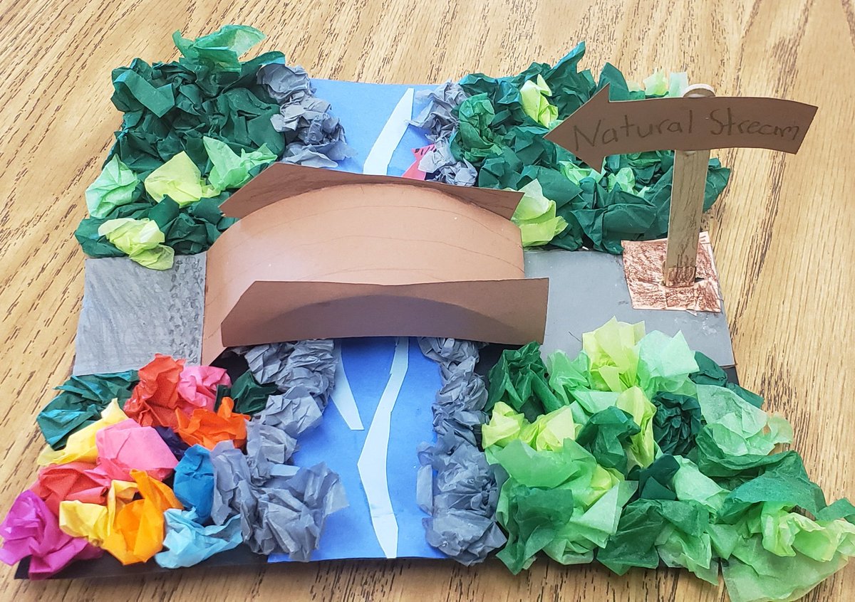 A 4th grader Envisioned and Engaged &amp; Persisted until she finished this fantastic paper sculpture. #SHoM #teachingforartisticbehavior #LSR7elementaryART #LSR7proud  <a href="/hhehornets/">Hawthorn Hill Elementary</a>