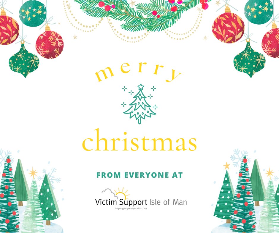 Wishing you a very Merry Christmas from everyone at Victim Support 🌟🎄🌟