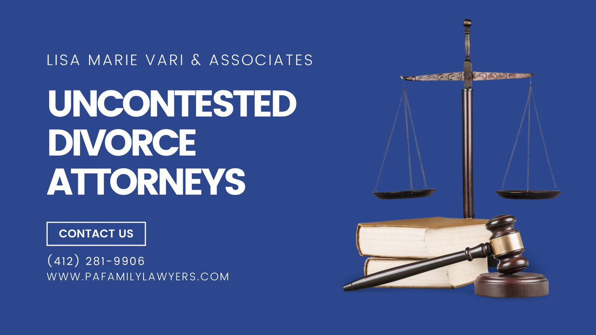 An uncontested divorce is when both parties can agree on the key issues that arise when a marriage ends saving you money and time. Schedule your initial consultation with a Pittsburgh divorce lawyer, call (412) 281-9906.
pafamilylawyers.com/family-laws-ov…